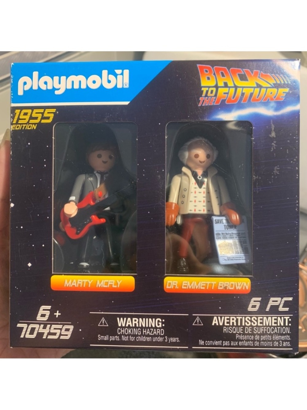 SALE!! Playmobile NIP Back to the future
